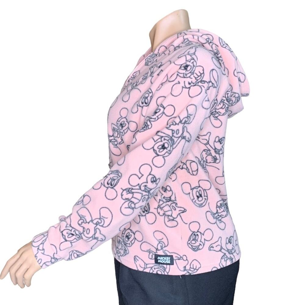 Disney Mickey Mouse Hoodie Blush Pink Size XXL - Picture 5 of 11